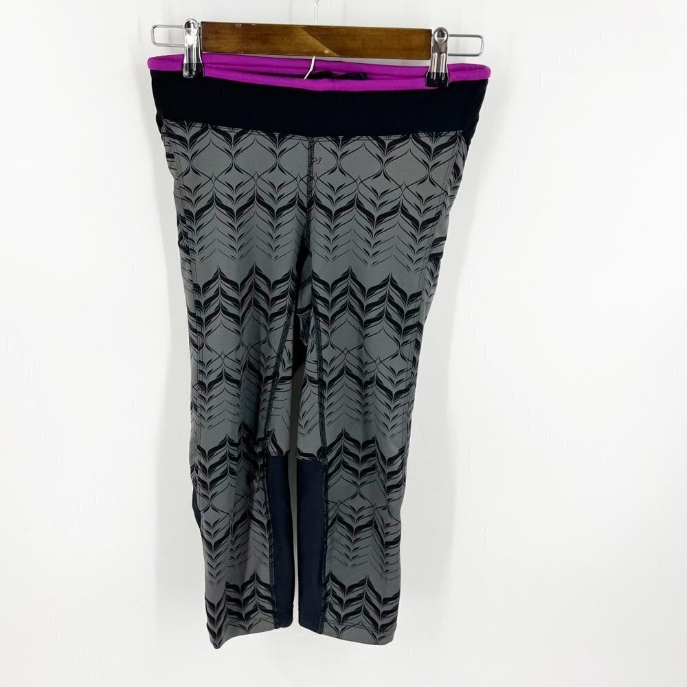✅ PEARL‎ IZUMI BLACK CROPPED LEGGING SIZE MEDIUM.